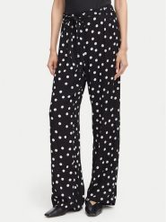 Vero Moda Spodnie materiałowe Elisa 10347961 Czarny Loose Fit. Czarne spodnie materiałowe damskie Vero Moda, bez wzorów, z materiału. Za 152.99 zł.
