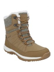 Hi-Tec Kozaki zimowe "Riva" w kolorze jasnobrązowym rozmiar: 40. Brązowe buty zimowe męskie Hi-tec, na zimę, z materiału, bez zapięcia. Za 319.13 zł.