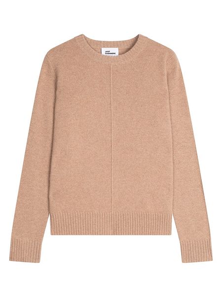Just Cashmere Kaszmirowy sweter "Emma" w kolorze beżowym rozmiar: XXL. Brązowe swetry klasyczne damskie Just Cashmere, xxl, z kaszmiru, bez kołnierzyka. Za 362.85 zł.