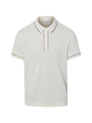 Lacoste koszulka polo Mężczyźni Bawełna biały, 4. Białe koszulki polo męskie Lacoste, l, z bawełny, bez ramiączek. Za 699.95 zł.