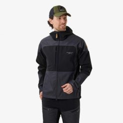 Kurtka outdoor hiking męska Swedemount Nordkap Stretch Jacket II oddychająca. Czarne kurtki outdoor męskie SWEDEMOUNT, m, bez wzorów, z materiału, bez kaptura. Za 499.99 zł.