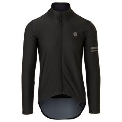 Męska koszulka rowerowa z długim rękawem Performance wiatroszczelna czarna. Czarne t-shirty sportowe męskie Agu, l, z jersey, bez ramiączek, rowerowe. Za 822.75 zł.