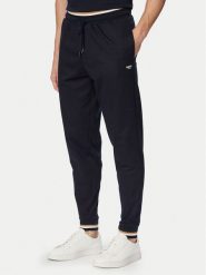 BOSS Spodnie dresowe Iconic 50554830 Granatowy Regular Fit. Niebieskie spodnie dresowe męskie Boss, bez wzorów, z bawełny. Za 449.99 zł.
