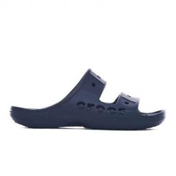 Klapki męskie Crocs Baya. Niebieskie klapki i japonki męskie Crocs, z materiału. W wyprzedaży za 129.00 zł.