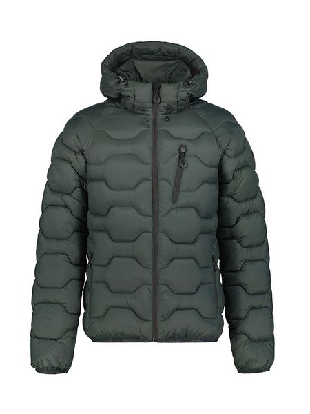 Icepeak Kurtka pikowana "Branch" w kolorze ciemnozielonym rozmiar: 56. Zielone kurtki męskie ICEPEAK, bez wzorów, bez kaptura. Za 380.34 zł.