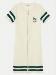 Guess Sukienka dzianinowa J5RK49 ZZ04U Écru Regular Fit. Sukienki dziewczęce Guess, z aplikacjami, z dzianiny, bez ramiączek. Za 189.99 zł.