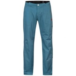 Spodnie Rafiki Runout. Niebieskie spodnie materiałowe męskie Rafiki, bez wzorów, sportowe. Za 482.00 zł.