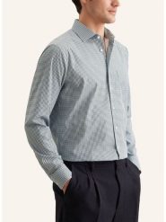 Seidensticker Koszula w kolorze zielonym rozmiar: 44. Zielone koszule męskie Seidensticker, bez wzorów, z bawełny, bez kołnierzyka, bez ramiączek. Za 98.45 zł.