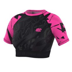 Koszulka sportowa damska Crop top do fitnessu EXTREME HOBBY NEO. Czerwone bielizna termoaktywna damska EXTREME HOBBY, xl, bez wzorów, z bawełny, bez ramiączek. Za 169.00 zł.