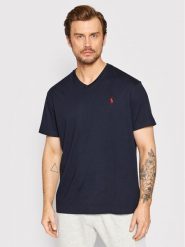 Polo Ralph Lauren T-Shirt 710708261 Granatowy Classic Fit. Niebieskie koszulki polo męskie Polo Ralph Lauren, m, bez wzorów, z bawełny, bez ramiączek. Za 219.99 zł.