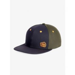 Czapka z daszkiem E9 Quarty - blue/green. Niebieskie czapki męskie E9, bez wzorów. Za 118.99 zł.