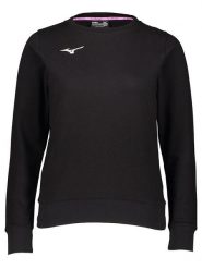 Mizuno Bluza "Terry Crew" w kolorze czarnym rozmiar: L. Czarne bluzy bez kaptura damskie Mizuno, l. Za 87.81 zł.
