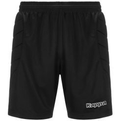 Spodenki bramkarskie Kappa Goalkeeper. Czarne szorty męskie Kappa, bez wzorów, sportowe. Za 205.00 zł.