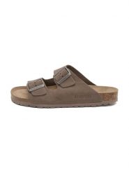 BABUNKERS Family Skórzane klapki w kolorze brązowym rozmiar: 45. Brązowe klapki i japonki męskie BABUNKERS Family. Za 173.99 zł.