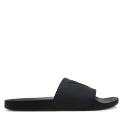 Klapki Guess. Czarne klapki i japonki męskie Guess. Za 129.99 zł.