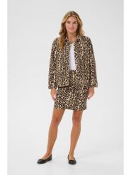 Kaffe Kurtka dżinsowa w kolorze beżowym rozmiar: 46. Brązowe kurtki damskie Kaffe, bez wzorów, bez kaptura. Za 152.99 zł.