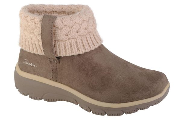Buty zimowe damskie, Easy Going - Cozy Weather. Brązowe obuwie trekkingowe damskie Skechers, na zimę. Za 299.99 zł.