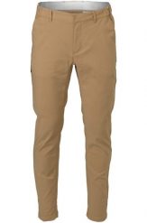 Męskie spodnie chino rowerowe z elementami odblaskowymi brązowe XL. Brązowe spodnie materiałowe męskie Agu, bez wzorów, z bawełny, biznesowe. Za 540.00 zł.