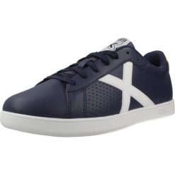 Buty MUNICH OPEN 03 Niebieski. Niebieskie buty trekkingowe męskie munich, z syntetyku, bez zapięcia. Za 280.99 zł.