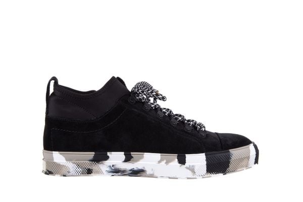 Trampki Sca'viola LWU15 Black, Czarny, Skóra naturalna - 36. Czarne trampki i tenisówki damskie Sca'viola, bez wzorów, z materiału. W wyprzedaży za 89.10 zł.