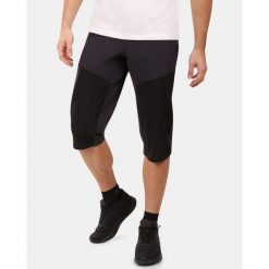 Męskie spodnie outdoorowe 3/4 Kilpi OLPRA-M. Czarne szorty męskie Kilpi, na lato, bez wzorów, z nylonu, sportowe. Za 215.49 zł.