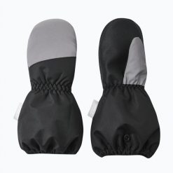 Rękawiczki bez palców dziecięce Reima Havaita. Szare rękawiczki dziecięce Reima, z materiału, bez ramiączek. Za 169.99 zł.