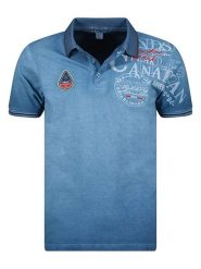 Canadian Peak Koszulka polo "Kadventureak" w kolorze błękitnym rozmiar: XL. Niebieskie koszulki polo męskie Canadian Peak, xl, bez wzorów, z bawełny, bez ramiączek. Za 96.37 zł.