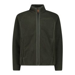 Bluza męska turystyczna CMP 34M0567. Zielone bluzy bez kaptura męskie CMP, l, z materiału. Za 342.55 zł.