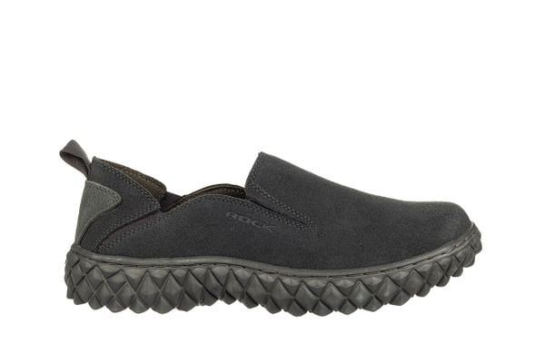 Półbuty Rock X Walk Dark Grey Men's, Szary, Skóra naturalna - 45. Szare półbuty męskie Rock Spring, z materiału, bez zapięcia. W wyprzedaży za 99.00 zł.