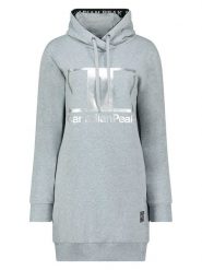 Canadian Peak Sukienka dresowa w kolorze szarym rozmiar: onesize. Szare sukienki damskie Canadian Peak, na co dzień, bez wzorów, z dresówki, bez kołnierzyka, bez ramiączek, mini, proste. Za 104.14 zł.