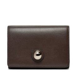Portfel Furla. Brązowe portfele damskie Furla, bez wzorów. Za 559.99 zł.