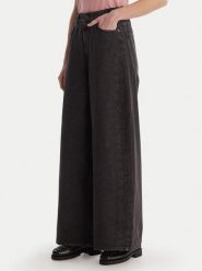 Weekend Max Mara Jeansy Vortice 2615181011 Czarny Wide Leg. Czarne jeansy damskie Weekend Max Mara. Za 889.99 zł.