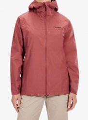 Kurtka przeciwdeszczowa damska Berghaus Deluge Pro 3.0 Jacket. Czerwone kurtki przeciwdeszczowe damskie Berghaus, s, bez kaptura. Za 555.49 zł.