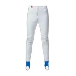 Spodnie narciarskie dla kobiet Rossignol Fuseau. Białe spodnie materiałowe damskie Rossignol, bez wzorów, z elastanu. Za 945.00 zł.