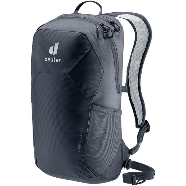 Plecak turystyczny Deuter Speed Lite 13 - black. Czarne plecaki damskie Deuter, bez wzorów, z materiału, klasyczne. Za 380.99 zł.