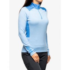 Bluza termoaktywna damska Helly Hansen LIFA Merino Midweight 1/2 Zip. Niebieskie bluzy bez kaptura damskie Helly Hansen, m. Za 303.99 zł.