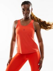 Siroko Top funkcyjny "Hart" w kolorze pomarańczowym rozmiar: L. Pomarańczowe topy damskie SIROKO, l, bez wzorów, z materiału, bez kołnierzyka. Za 69.75 zł.