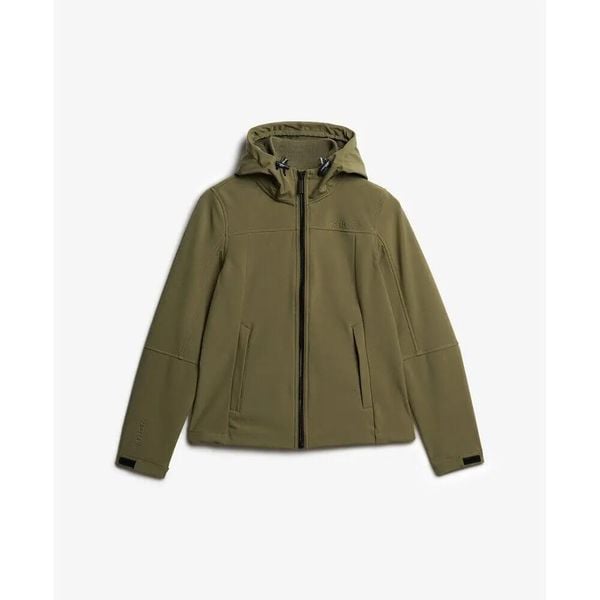 Damska kurtka z kapturem Superdry Classic Trekker. Zielone kurtki damskie Superdry., bez wzorów, z kapturem. Za 405.40 zł.