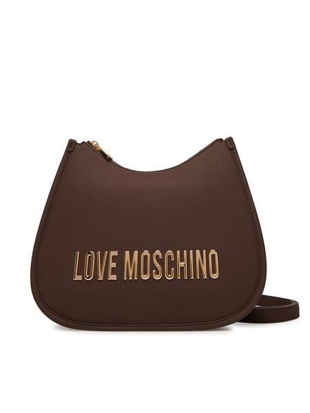 LOVE MOSCHINO Torebka JC4021PP1NKD0301 Brązowy. Brązowe torebki klasyczne damskie Love Moschino, bez wzorów, ze skóry, bez dodatków. Za 699.99 zł.