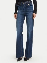 Fracomina Jeansy FR26WVA011D47602 Granatowy Bootcut Fit. Niebieskie jeansy damskie Fracomina. Za 674.99 zł.
