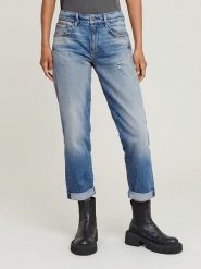 G-Star Dżinsy - Boyfriend fit - w kolorze niebieskim rozmiar: W26/L32. Niebieskie jeansy damskie G-Star. Za 209.95 zł.