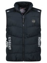 Geographical Norway Kamizelka pikowana "Vincennt" w kolorze granatowym rozmiar: XXL. Niebieskie kamizelki męskie Geographical Norway, xxl. Za 196.24 zł.