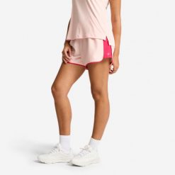 Spodenki fitness damskie Domyos. Spodenki sportowe damskie DOMYOS, m, z materiału, na fitness i siłownię. Za 34.99 zł.