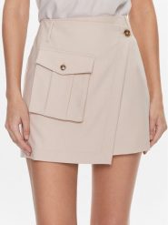 Herskind Spódnica mini Caroline 5012993 Beżowy Regular Fit. Brązowe spódniczki damskie Herskind, bez wzorów, z syntetyku, mini. Za 619.99 zł.