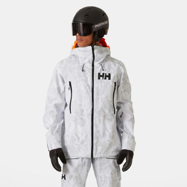 Kurtka narciarska Helly Hansen Sogn Shell 2.0. Szare kurtki męskie Helly Hansen, m, bez wzorów, bez kaptura, narciarskie. W wyprzedaży za 1,420.50 zł.