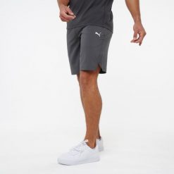 Spodenki fitness męskie Puma Active. Szare szorty męskie Puma, l, na fitness i siłownię. Za 119.99 zł.