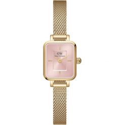 Daniel Wellington Kobietyzegarek Daniel Wellington Quadro Gold złoto - stal nierdzewna Zegarki damskie 1 ct Damski. Żółte zegarki damskie Daniel Wellington, szklane. Za 605.99 zł.
