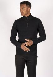 Marcus męski sweter STRIK Langdon Half Zip 21-200161 9098. Swetry męskie MARCUS, m, bez wzorów, bez kołnierzyka. Za 79.99 zł.