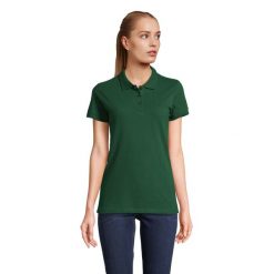 Damska Koszulka Polo Perfect. Zielone bluzki sportowe damskie SOL'S, s, bez wzorów, bez ramiączek. Za 64.99 zł.