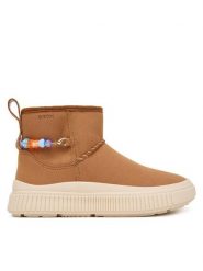 Geox Kozaki J Laquinny Girl J66M3E 000AU C6627 M Brązowy. Brązowe kozaki dziewczęce Geox, bez wzorów, bez obcasa. Za 319.99 zł.